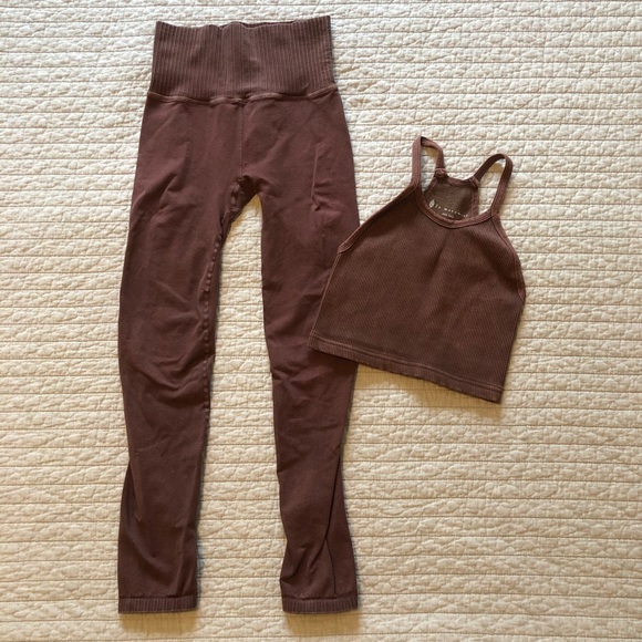 🖤 SOLD 🖤 Free People Good Karma & Happiness Runs Set - Picture 2 of 10